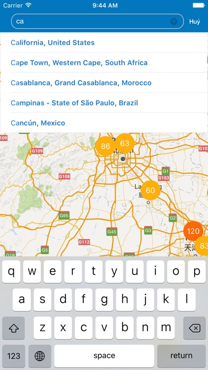 Air Quality - PM 2.5 Index screenshot-4