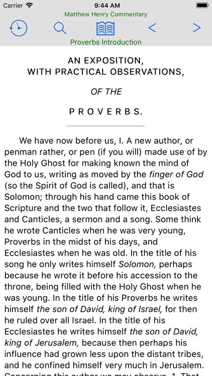 Matthew Henry Commentary