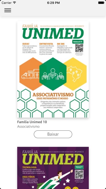 Revista Família Unimed