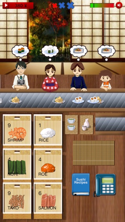 Roll Sushi Chef Cooking Food screenshot-3