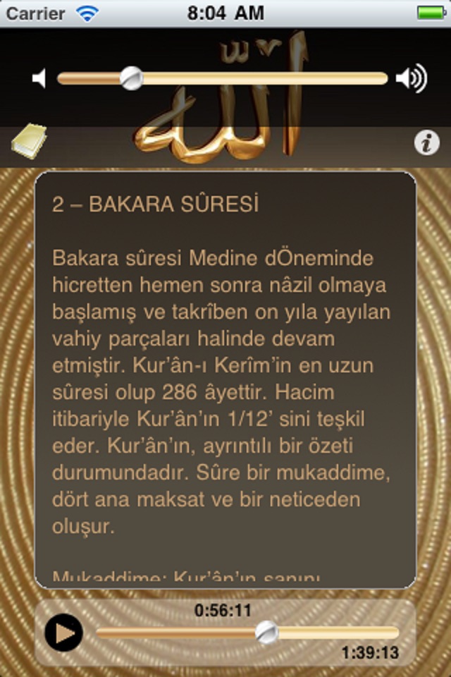 Sesli Kur'an (Türkçe) screenshot 3