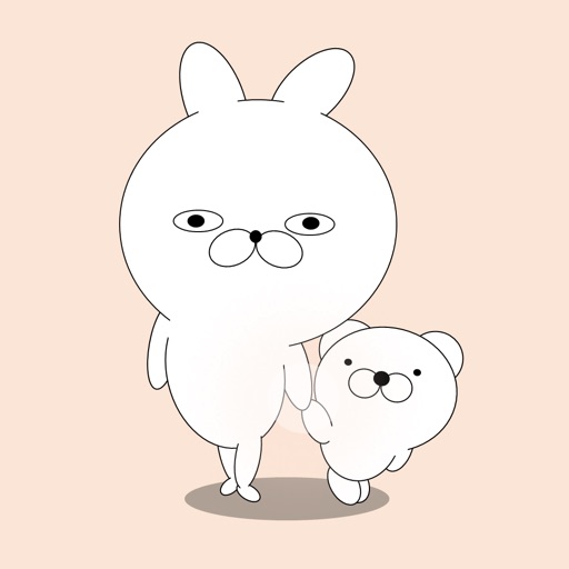 Today, "White Rabbit and Bear" iOS App
