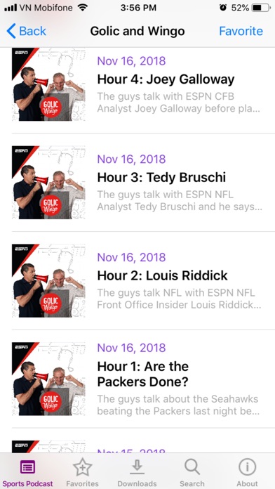Sports Podcast screenshot 4