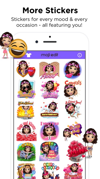 Moji Edit- Emoji Yourself screenshot-4