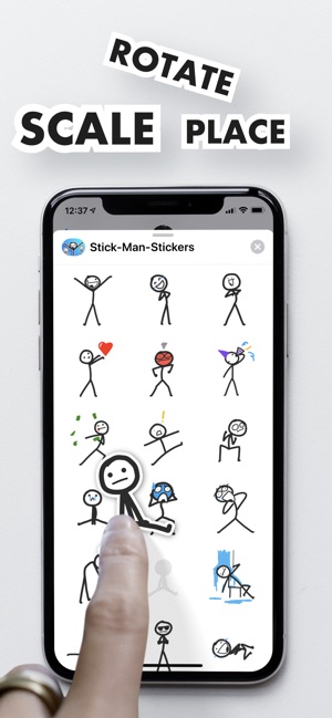 Stick Man Stickers Pack(圖2)-速報App