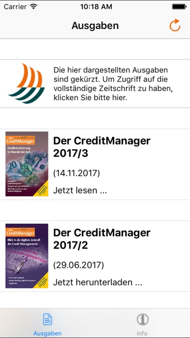 Der CreditManager screenshot 2