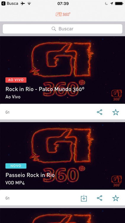 G1 360 Rock in Rio