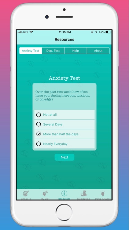 CBT Mental Health Application screenshot-3