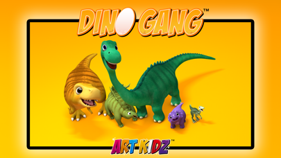 How to cancel & delete ArtKidz: Dino Gang from iphone & ipad 1