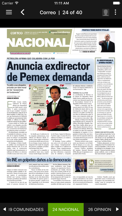 Periódico Correo screenshot 3