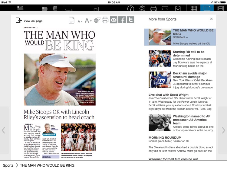 The Oklahoman Print Replica screenshot-4