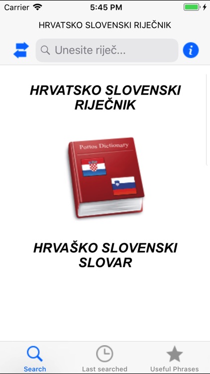 Hrvatsko slovenski riječnik