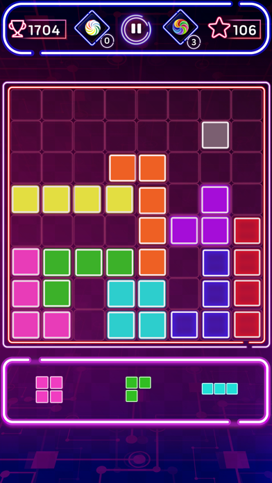 How to cancel & delete Block Puzzle Neon from iphone & ipad 2
