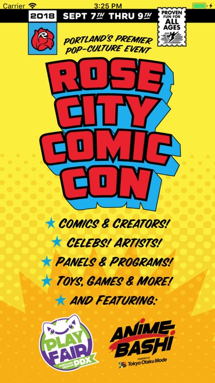 Rose City Comic Con 2018