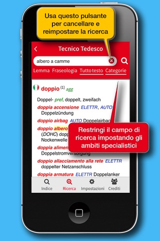 Dizionario Tecnico Tedesco screenshot 4