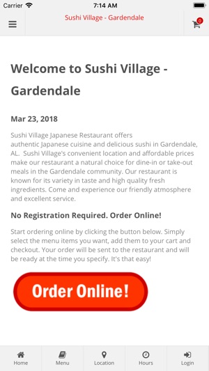 Sushi Village Gardendale(圖1)-速報App