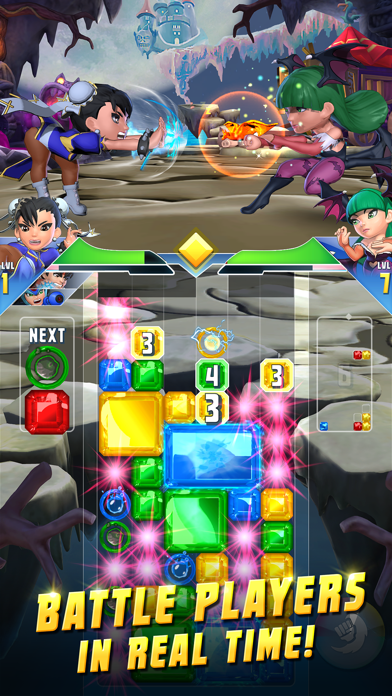 Screenshots of Puzzle Fighter for iPhone
