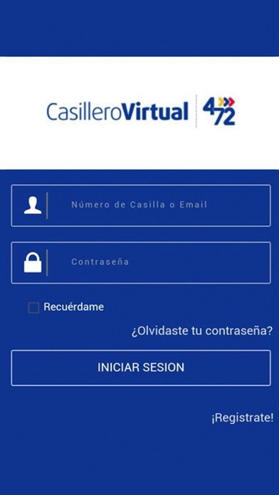 How to cancel & delete Casillero Virtual 4-72 from iphone & ipad 1