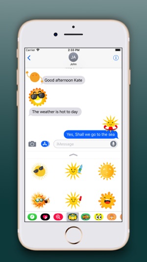 Sun Emoji Stickers Pro(圖1)-速報App