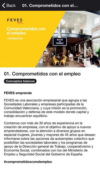 How to cancel & delete FEVES Emprende from iphone & ipad 3