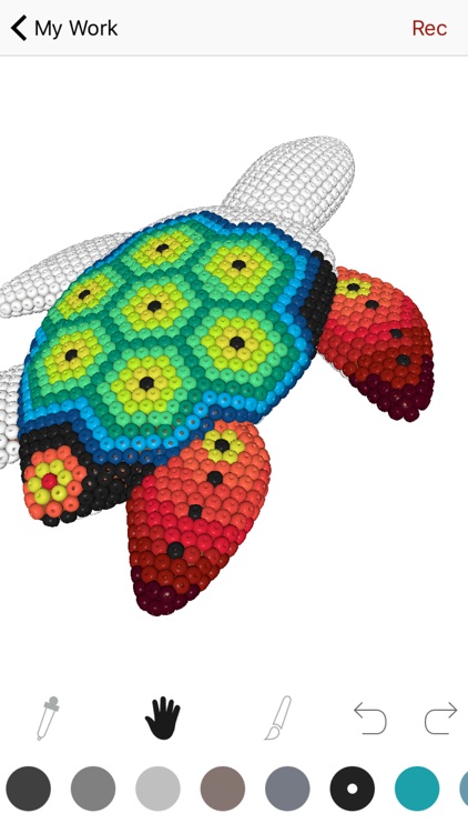 Huichol 3D Coloring Book screenshot-0