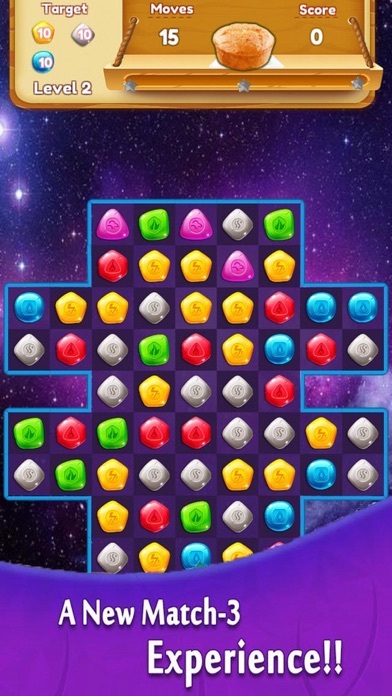 Diamond Cruch - Gems Game screenshot 2