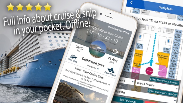 Cruise Itinerary App. CruiseBe