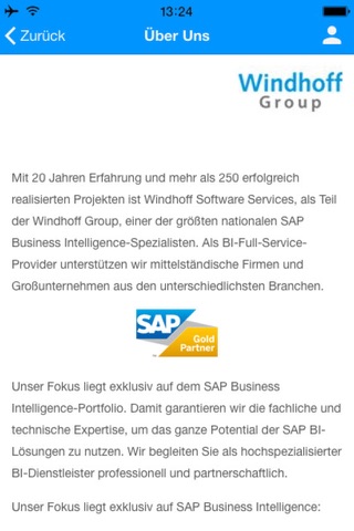 SAP BI vision screenshot 2
