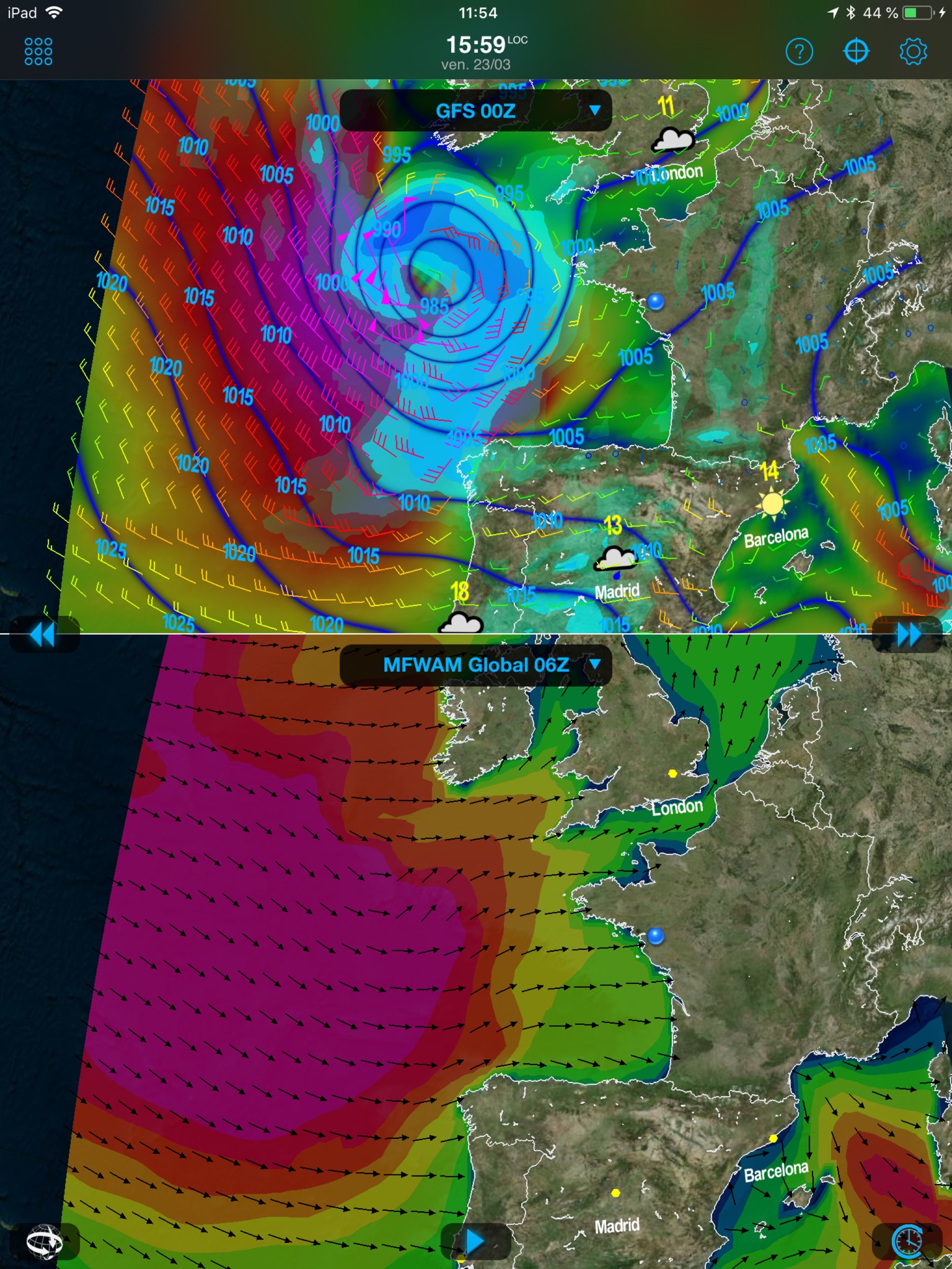 Weather4D Routing screenshot 4