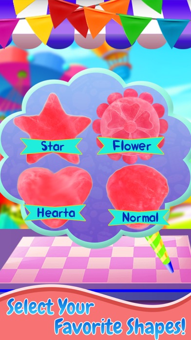 Cotton Candy Rainbow Flower screenshot 2