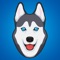 The Cutest Husky Emoji Stickers App