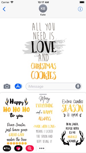 Christmas Funny Quotes Sticker(圖2)-速報App