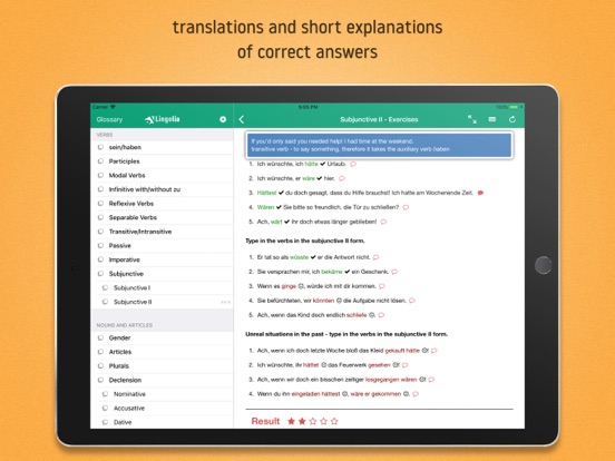 Lingolia German Grammar screenshot 4