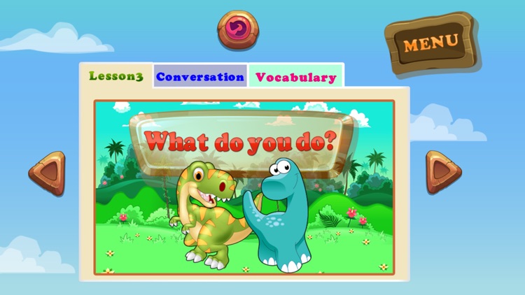 Dino&Friend Teach Conversation