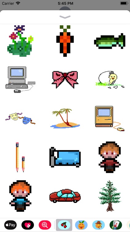 8Bit Pixel Video Game Stickers