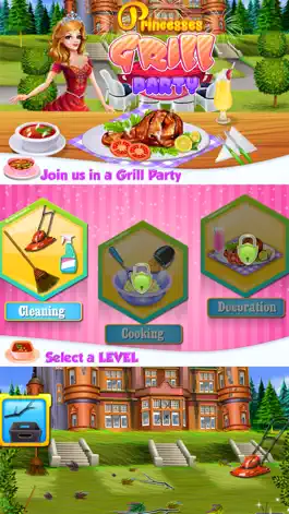 Game screenshot Princesses Grill Party mod apk