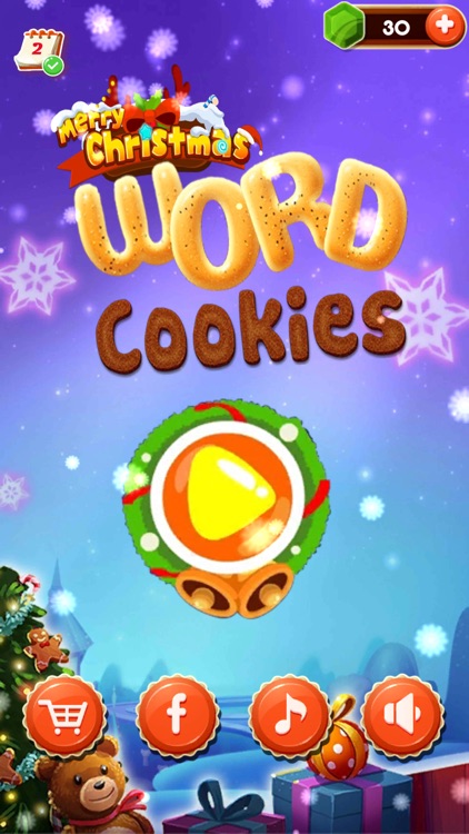 Merry Christmas Word Cookies screenshot-0