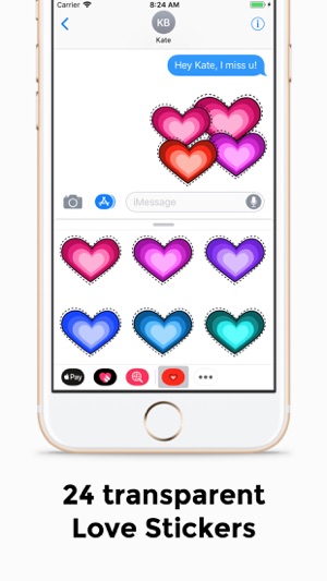 Valentine Day Stickers! Hearts(圖3)-速報App