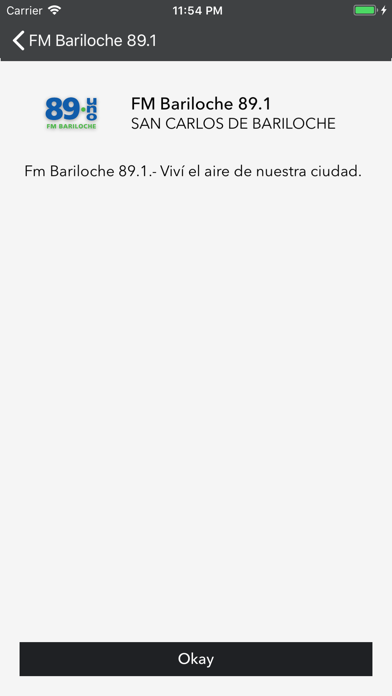 FM Bariloche 89.1 screenshot 2