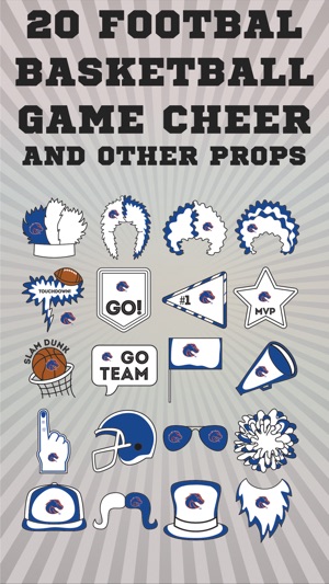 Boise State Broncos Selfie Stickers(圖3)-速報App