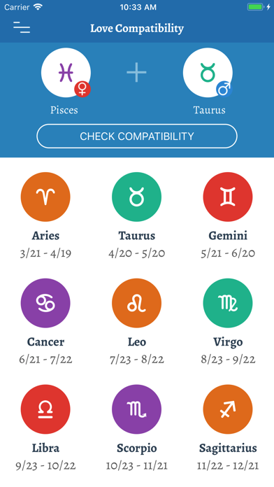 Daily Zodiac Horoscope Plus screenshot 4
