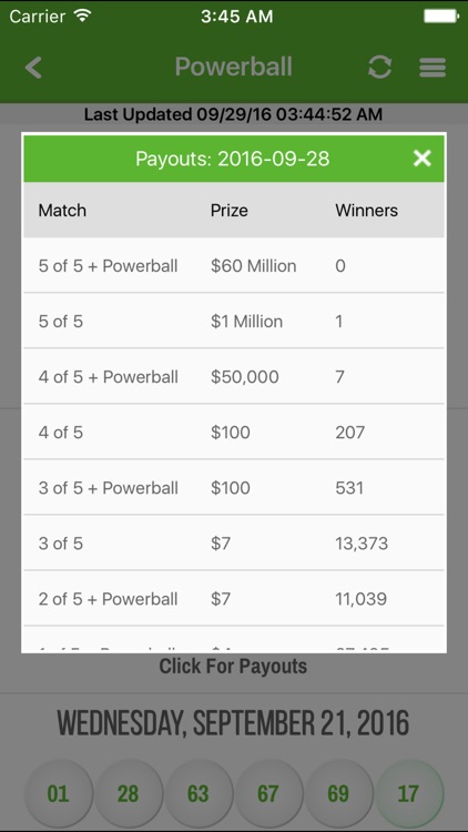 Lottery Results: Washington screenshot-3