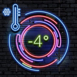 Neon Thermometer