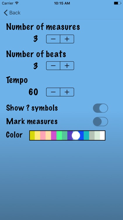 Rhythmic dictation trainer screenshot-4