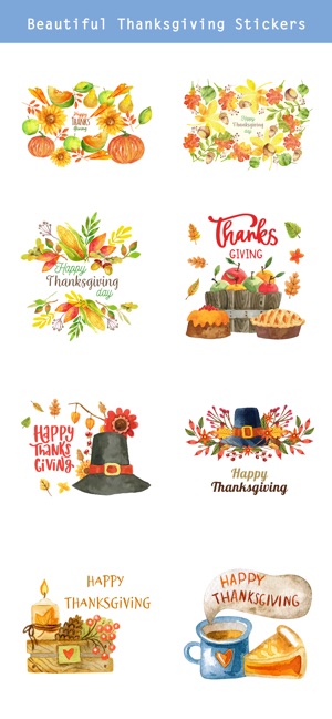 Thanksgiving Watercolor Pack(圖2)-速報App