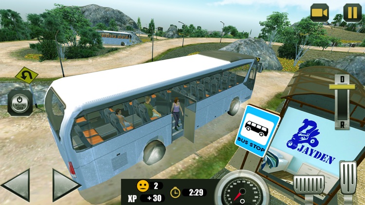 Offroad Bus Hill Transport Sim