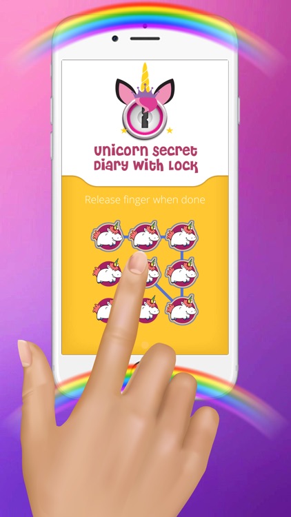 Unicorn Secret Diary with Lock