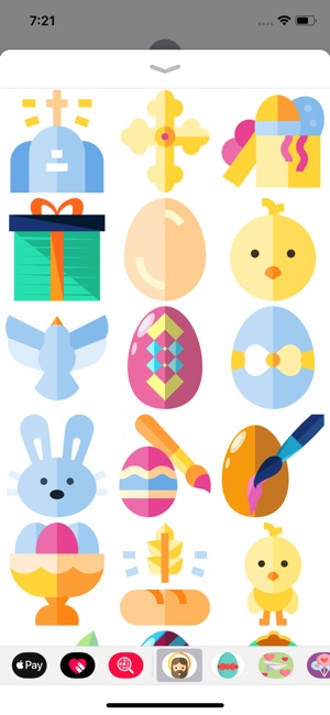 Beautiful Easter Sticker Pack(圖2)-速報App