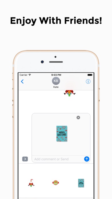 SantaClauseStickers screenshot 2