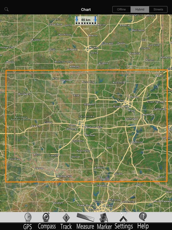 Oklahoma lakes GPS Charts Pro screenshot-4